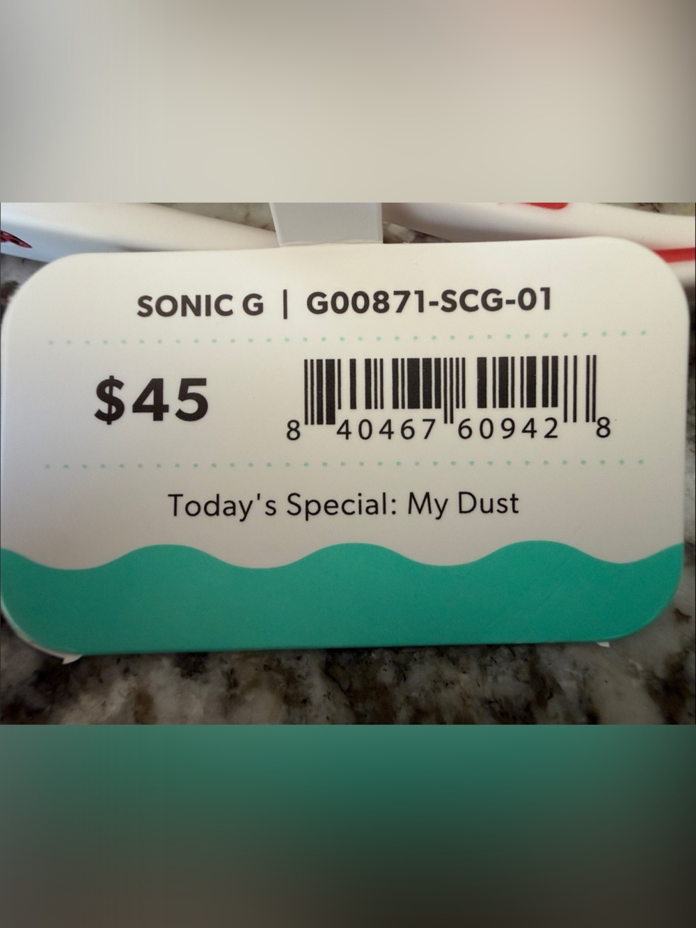 Goodr SONIC G TODAY'S SPECIAL: MY DUST - Picture 3 of 3